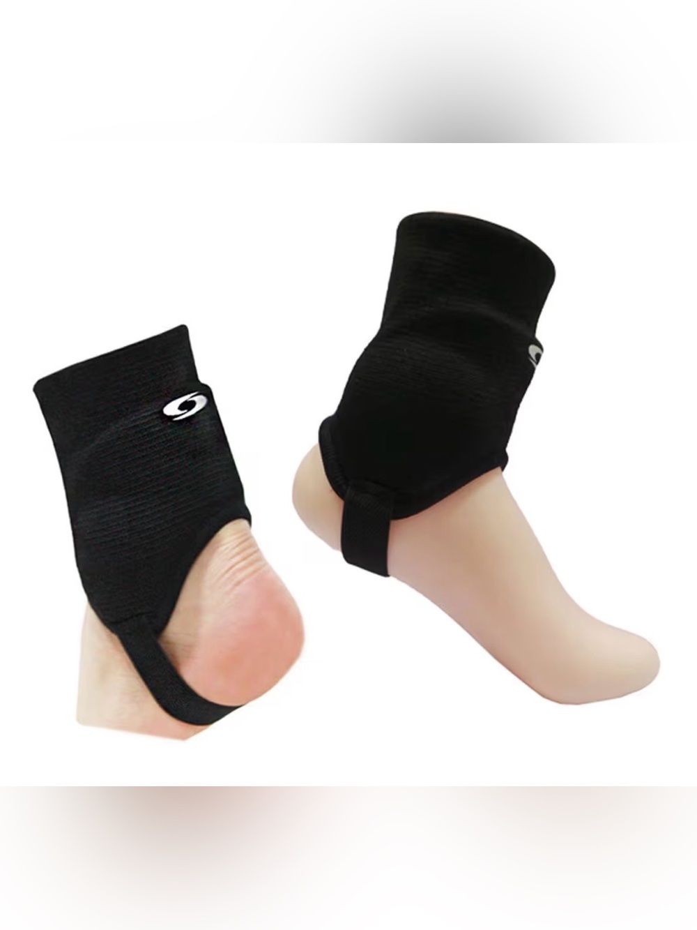 Black Ankle Heel Sleeve Protectors